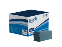C-Fold Blue Hand Towel