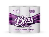 Bliss Quilted 3 Ply 9 Pack