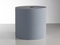 Blue Wiper Roll Flat Sheet 360m x 250mm